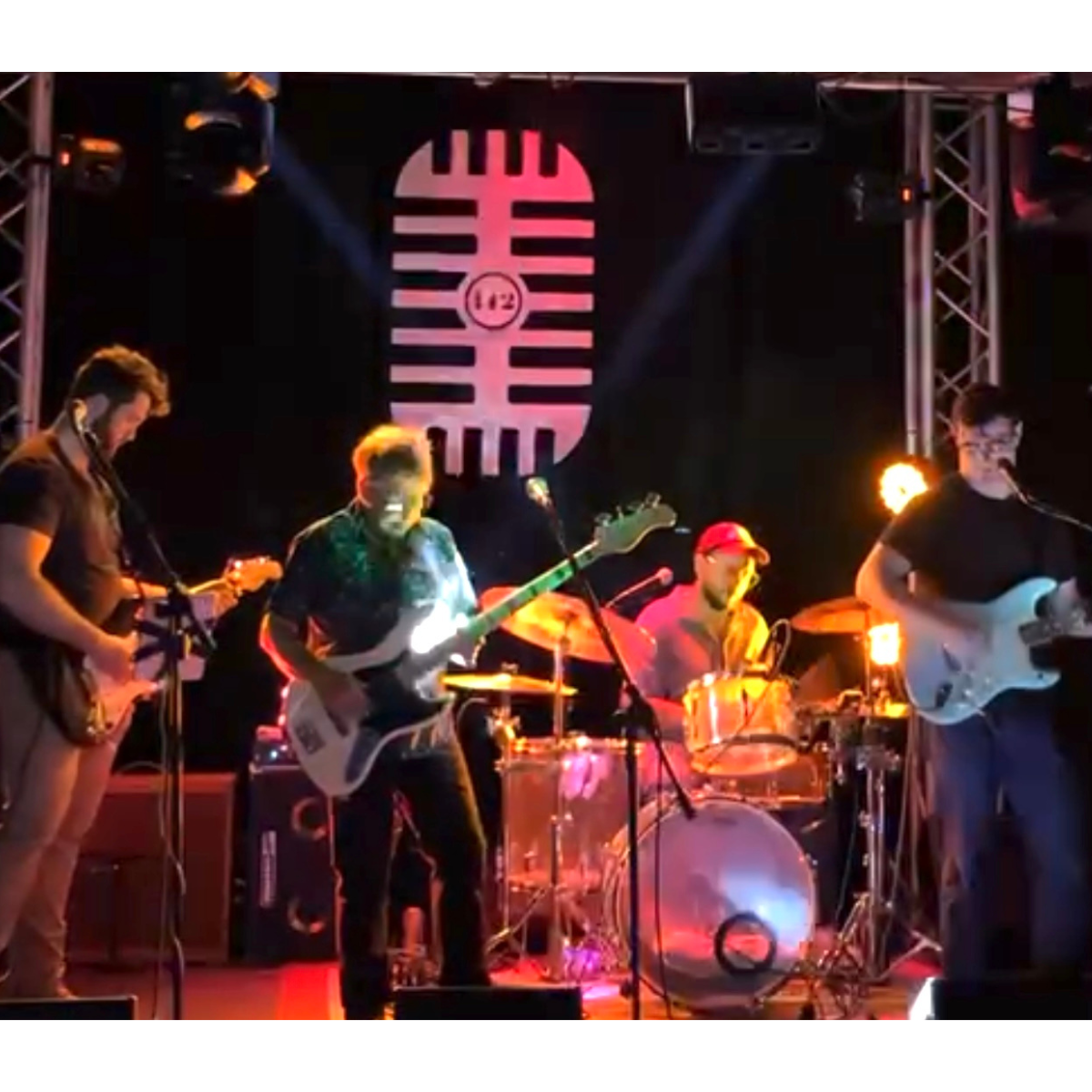 Them Apples live on stage