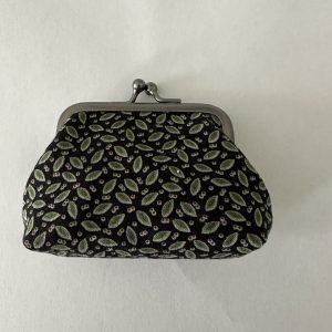 Small Purse with Leaf Design