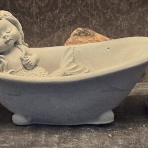 Mermaid in bathtub
